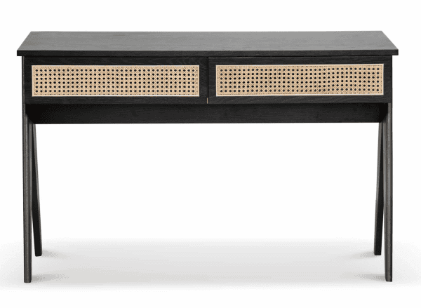 BRONTE Home Office Desk - Black - Image 4